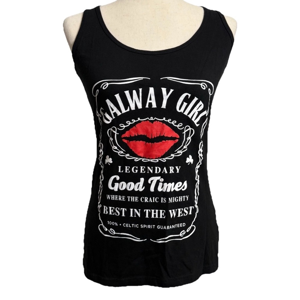 Galway Girl Women’s Tank Top Size Medium Irish Celtic